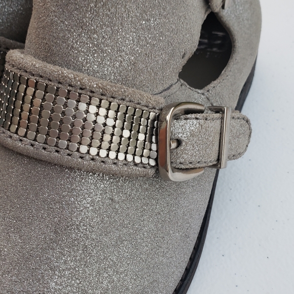 Gianni Bini Silver Rock Steady Booties Size 9 - Picture 7 of 14